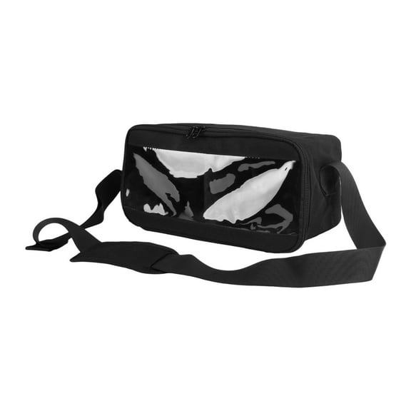 Bean Bag Holder Organizer Pouch with Padded Shoulder Strap for Easy Transport of Corn Hole Game Accessories