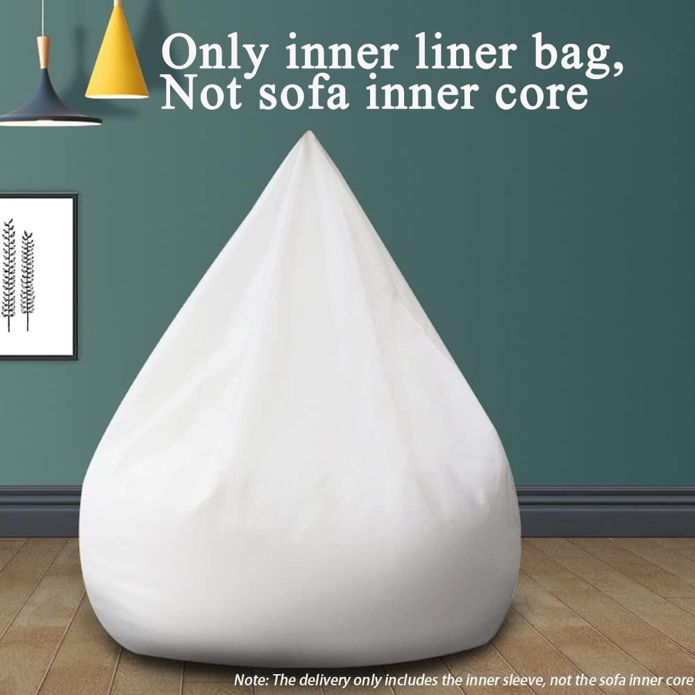 Bean Bag Liner, Inner Insert Without Filler, Easy Cleaning, Replacement