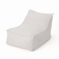 thumbnail image 1 of Bean Bag Lounger, Khaki - Bean Bag Chair for Kids and Adults with Waterproof Fabric, Lounge Seat with High-Density Foam, Ideal for Reading Activities, Patio, Outdoor and Poolside Relaxation, 1 of 7
