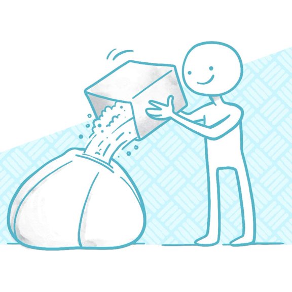 Bean Bag Refill Beads - 28x18x18 Box 5lbs$$Furniture