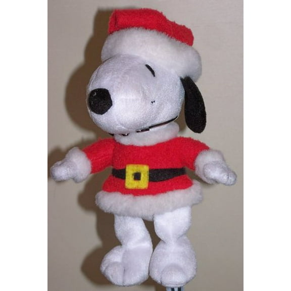 Bean Bag Santa Claus Snoopy