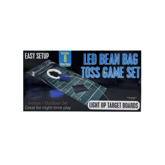 Bean Bag Toss Game with LED Lights (Available in a pack of 1)