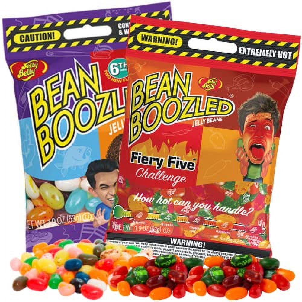 Bean Boozled And Fiery Five 6Th Edition Assorted Flavor Jelly Beans
