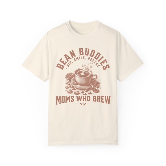 Bean Buddies Coffee Lover, Comfort Colors Cotton T-Shirt, Sizes S-4XL