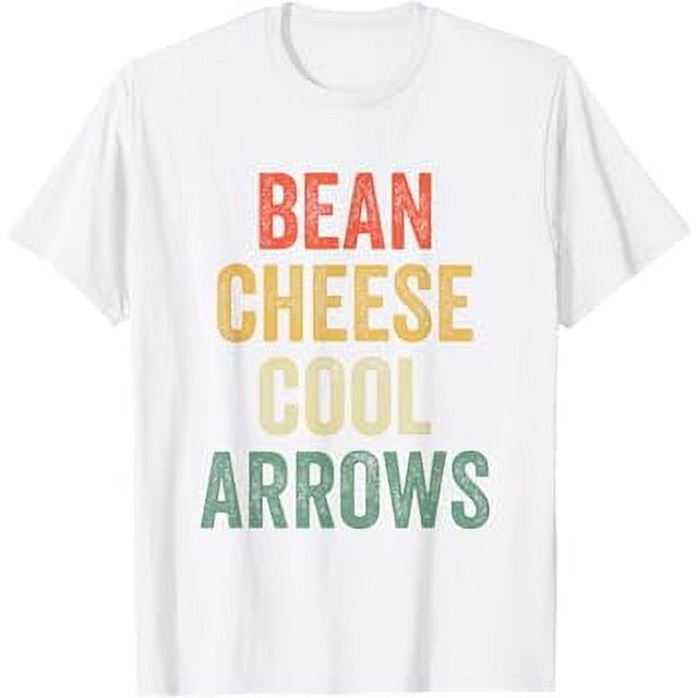 Bean Cheese Cool Arrows Vintage T-Shirt - Walmart.com
