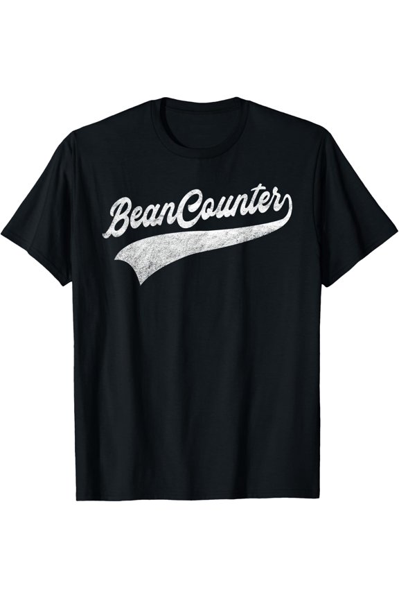 Bean Counter Cpa Accountant Bookkeeper Cfo Actuary T-Shirt Size S-5XL