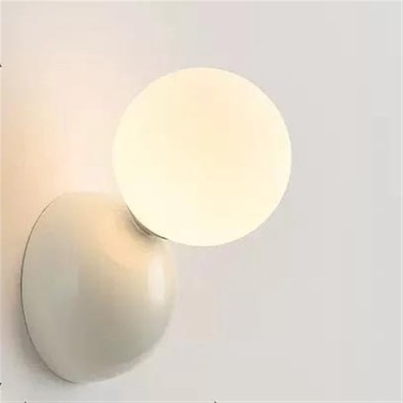 Bean Cream Light Minimalist Modern Home Decorations Wall Light Bedroom Bedside Small Night Lamp