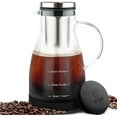thumbnail image 1 of Bean Envy Cold Brew Coffee Maker - 32 oz Glass Iced Tea & Coffee Cold Brew Maker and Pitcher w/ Silicone Cap & Base, 1 of 8