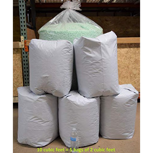 Bean Products Bean Bag Fill 10 Cubic ft. 283 liters Virgin Recycled New Eco Friendly Polystyrene