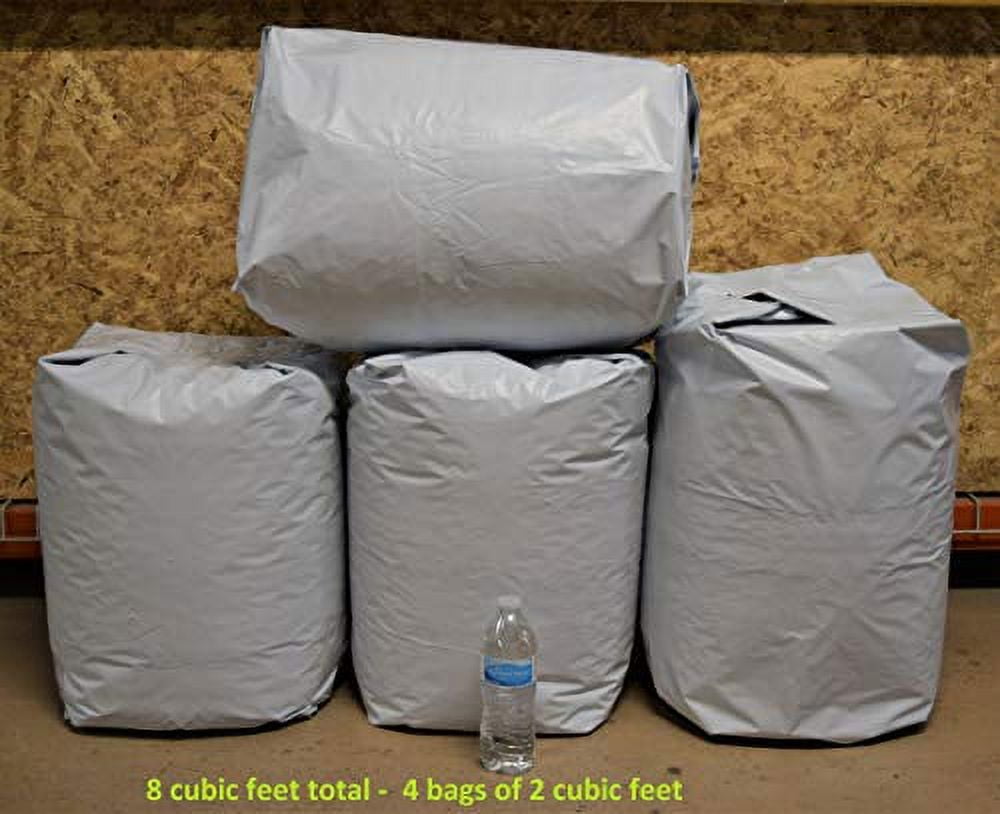Bean Products Bean Bag Filling 8 Cubic Polystyrene Bead Beanbag Refill, 226  Liters, White