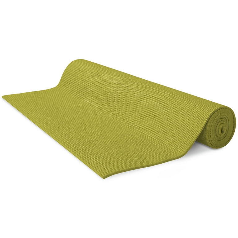Bean Products Kids Size Sticky Yoga Mat | 3mm Thick (⅛”) x 60” L x 24” W |  Non-Toxic, SGS Certified | Non-Skid & Non-Slip Eco-Friendly Exercise or