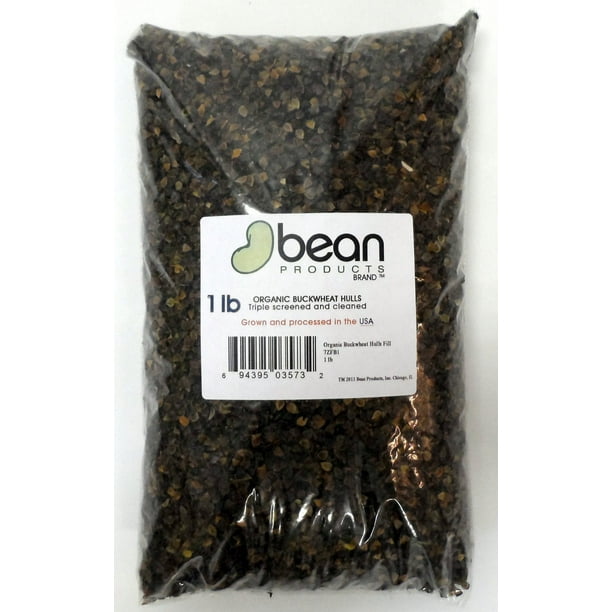 Buckwheat Hull Filling Eco Friendly 1 LB Organic Refill Soft and Comfortable Stuffing for Pillow Pet Bed and Bean Bag