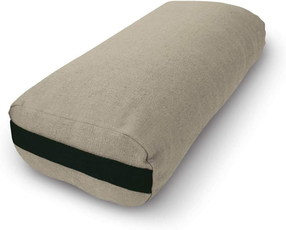 Bean Products Yoga Bolster Made in The USA with Eco Friendly