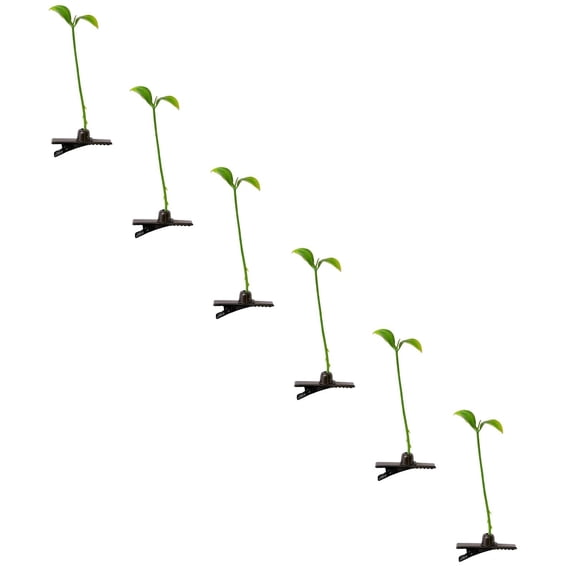 Bean Sprout Hair Clips | Aetherz Little Grasst Hairpins Funny Barrette Headwear, Hair Accessories for Women Kids Girls Lady Home School Party Headwear - A Kit