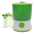 thumbnail image 1 of Bean Sprout Maker, 110V Automatic Sprouter Machine - 2 Layer Home Sprouting Kit for Seeds, Beans, Grains - Power-Off Memory, 3 Seasons Mode, 1 of 9