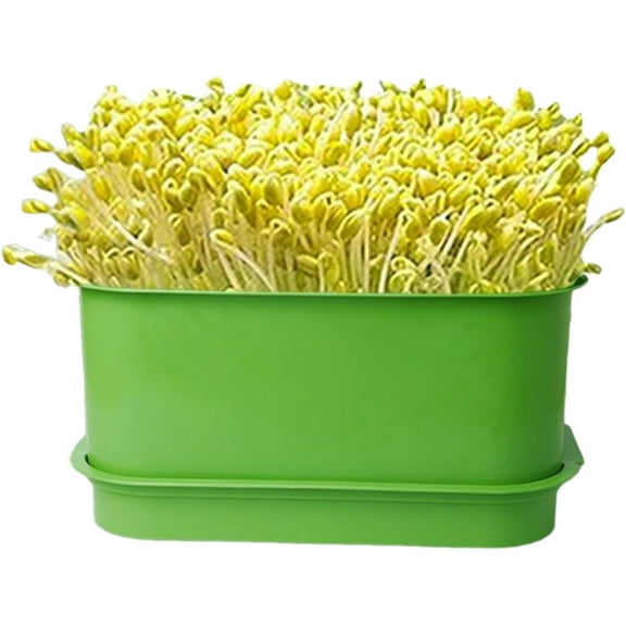 Bean Sprout Tray Microgreens Propagator Grow Trays Indoor Seed Sprouting Tray