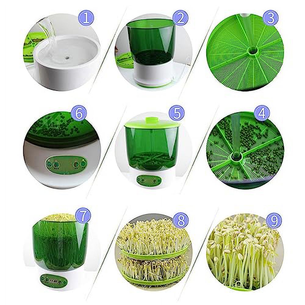 Bean Sprouts Machine, Large Capacity Automatic Bean Sprouts Maker, High