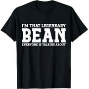 Bean Surname Funny Team Family Last Name Bean T-Shirt