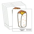 thumbnail image 1 of Bean and Cheese Burrito Car Window Bumper Water Bottle Phone Tablet Laptop Waterproof Vinyl Decal Sticker Set 5-Pack - Gloss Finish - 5.0", 1 of 7
