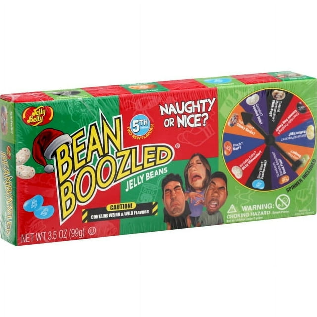 BeanBoozled Naughty or Nice Spinner Jelly Bean Gift Box, 5th Edition