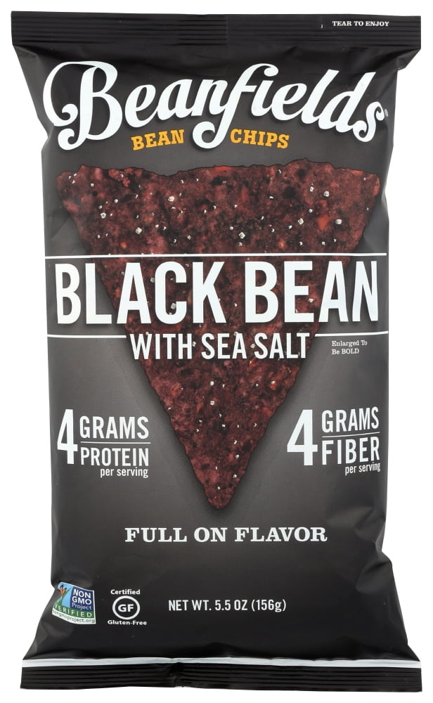 Beanfields Bean Chips Black Bean, 5.5 oz