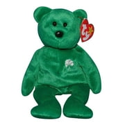 Ty Beanie Babies Erin the Bear with Shamrock Plush 1998