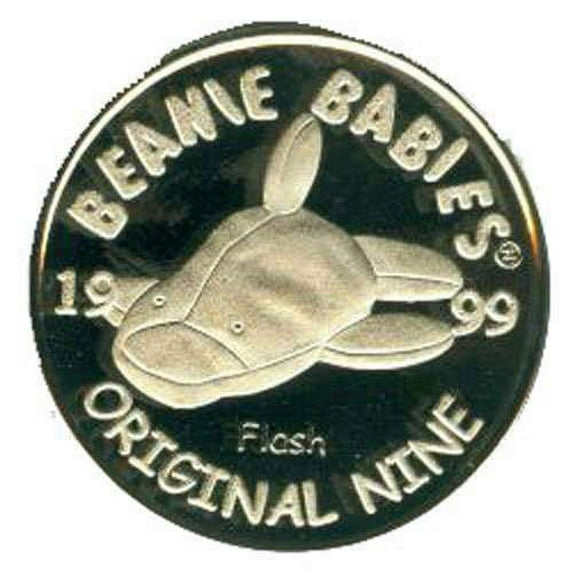 Beanie Babies Flash Silver Coin (No Packaging)