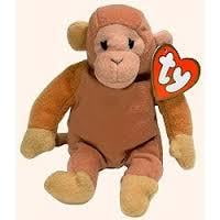 Beanie Babies McDonalds 1998 Bongo the Monkey Teenie Beanie Plush
