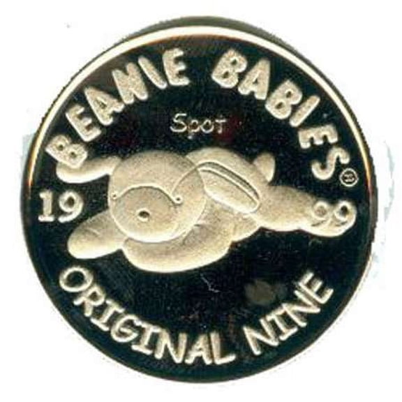 Beanie Babies Spot Silver Coin (No Packaging)