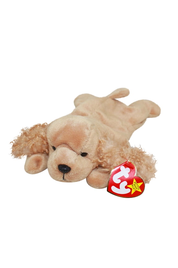 Spunky Beanie Baby Cocker Spaniel Dog Plush by Ty 1997