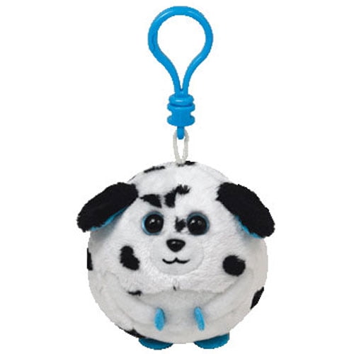 Beanie Ballz - RASCAL the Dalmation Dog (Plastic Key Clip - 2.5 inch)