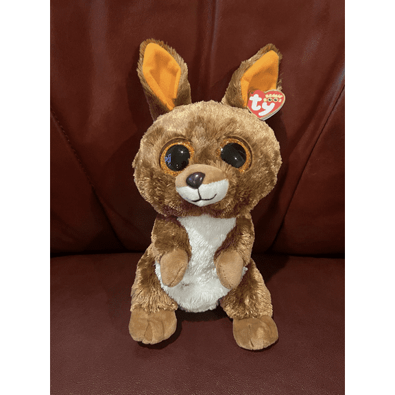 Beanie Boos Kipper - Kangaroo Brown med without baby VTG