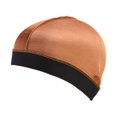 thumbnail image 1 of Beanie Breathable Elastic Multicolor Wave Caps Solid Color Multicolor Durag Cap Men Durag Hats KHAKI, 1 of 8
