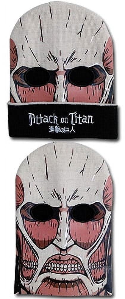 Beanie Cap - Attack on Titan - New Colossal Titan Ski Mask Toy ge31588