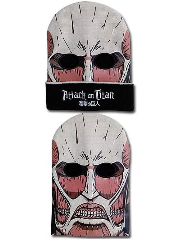 Beanie Cap - Attack on Titan - New Colossal Titan Ski Mask Toy ge31588