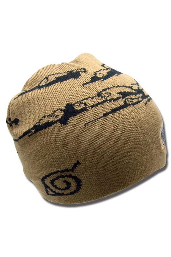 Beanie Cap - Naruto Shippuden - New Brown Cloud/Forest Anime Hat ge2324