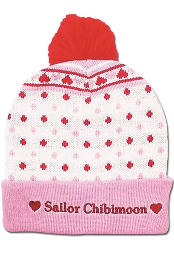 Beanie Cap - Sailor Moon - New Chibimoon Pom Anime Hat ge32361