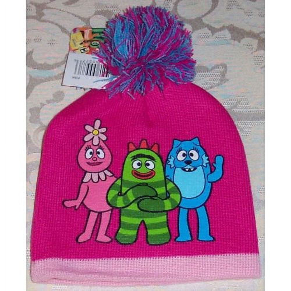 Beanie Cap - Yo Gabba Gabba - Pom-Pom Anime Hat Licensed etyg6017 ...