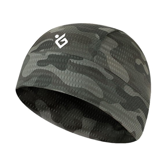 Beanie Cooling Skull Cap Helmet Liner for Men - Motorcycle, Cycling, Football Head Beanie & Hard Hat Liner - Sweat Wicking Skull cap