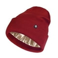 thumbnail image 1 of ZQUUVOU Beanie For Men Women Warm Winter Knit Cuffed Beanie Red, 1 of 1