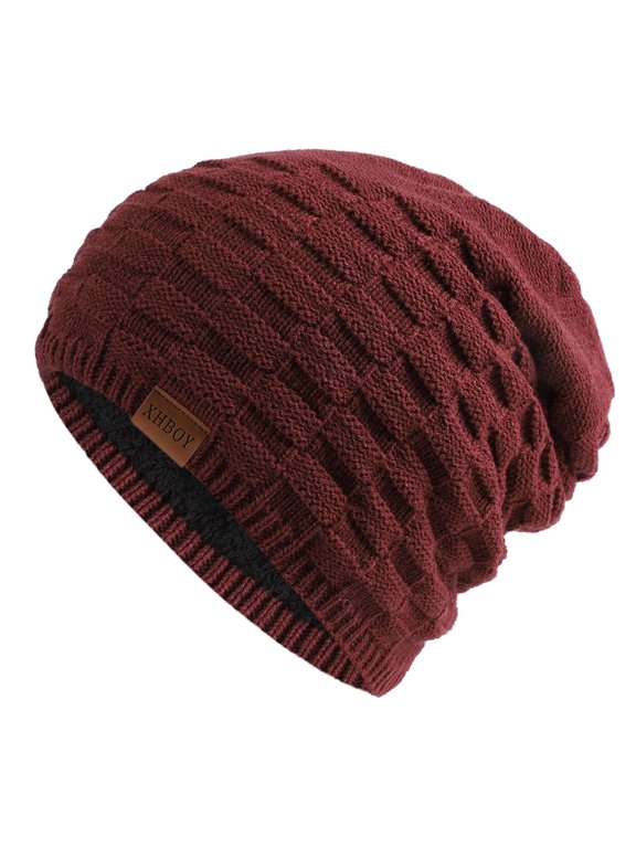 Beanie Hat Chunky Crossed Knit Channels And A Little Patch Bold Diagonal Ridges And A Rounded Snug Crown for Winter Commuting And Walks Winter Hats