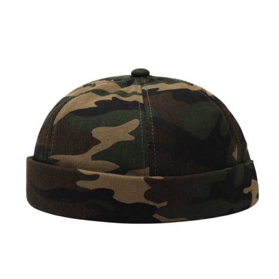Beanie Hat for Men Women with No Brim Brimless Cuffed Hat Summer Docker Cap Dorker Cap Flip Sailor Cap Beanie Hat Summer Beanie No Brim Beanie Hat Quick Dry Cap