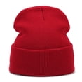thumbnail image 1 of Beanie Hat, Unisex Cuffed Knit Hat, Soft Warm Watch Cap, Skull Cap for Men Women, Winter, Casual, Minimalist Style, Stocking Stuffers Baberdicy, Ideal for Men And Women, 1 of 4