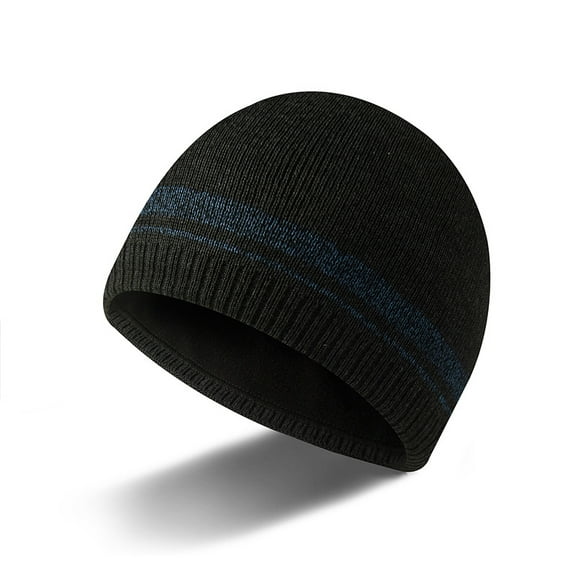 Beanie Hat for Men - Knit Ribbed Cap -  Skull Caps