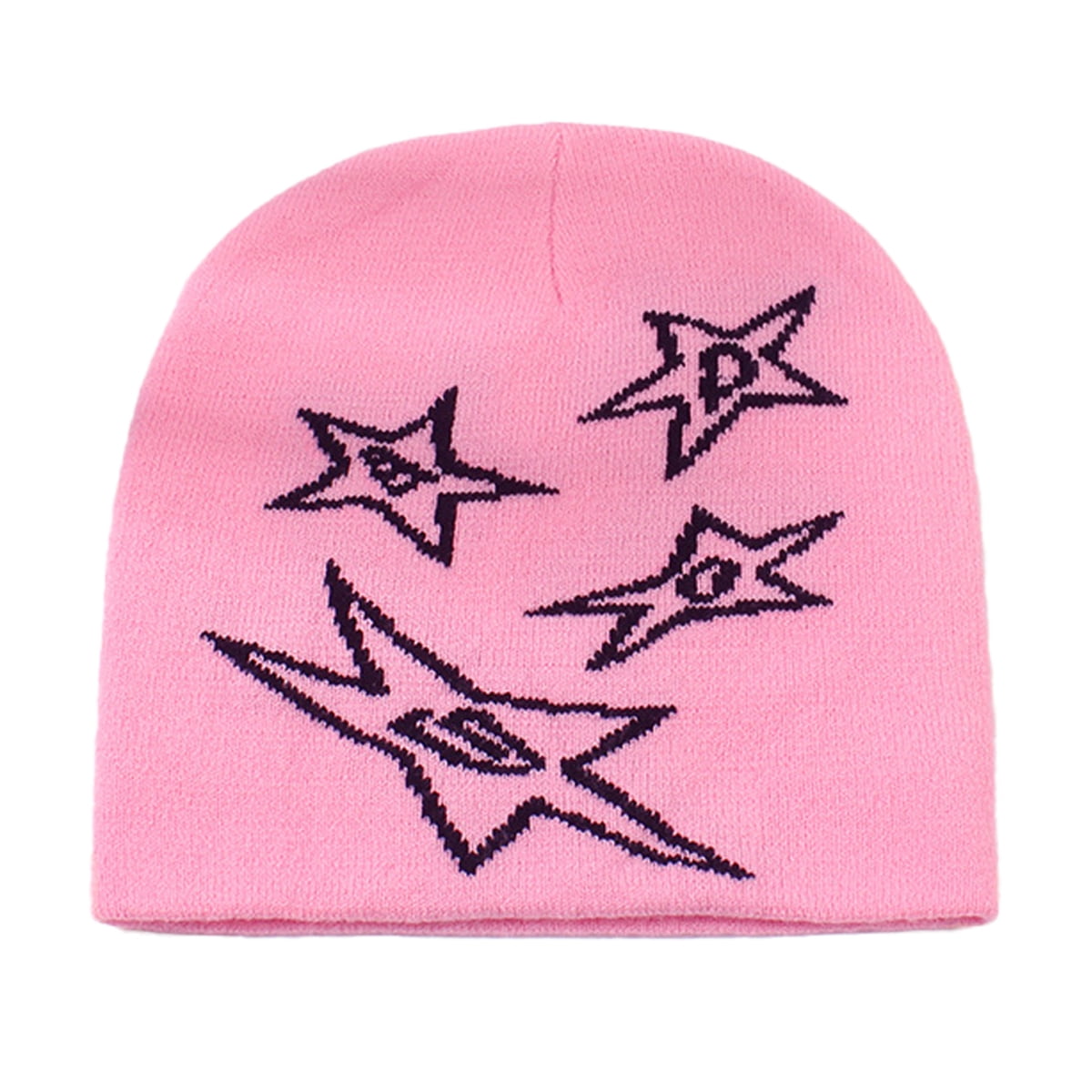 Hat Letter Ski Cap Unisex Jacquard Hat style - Wool 2; Women Hats Knitted Star Cycling Cute 2000s Skull Beanie Outdoor Men