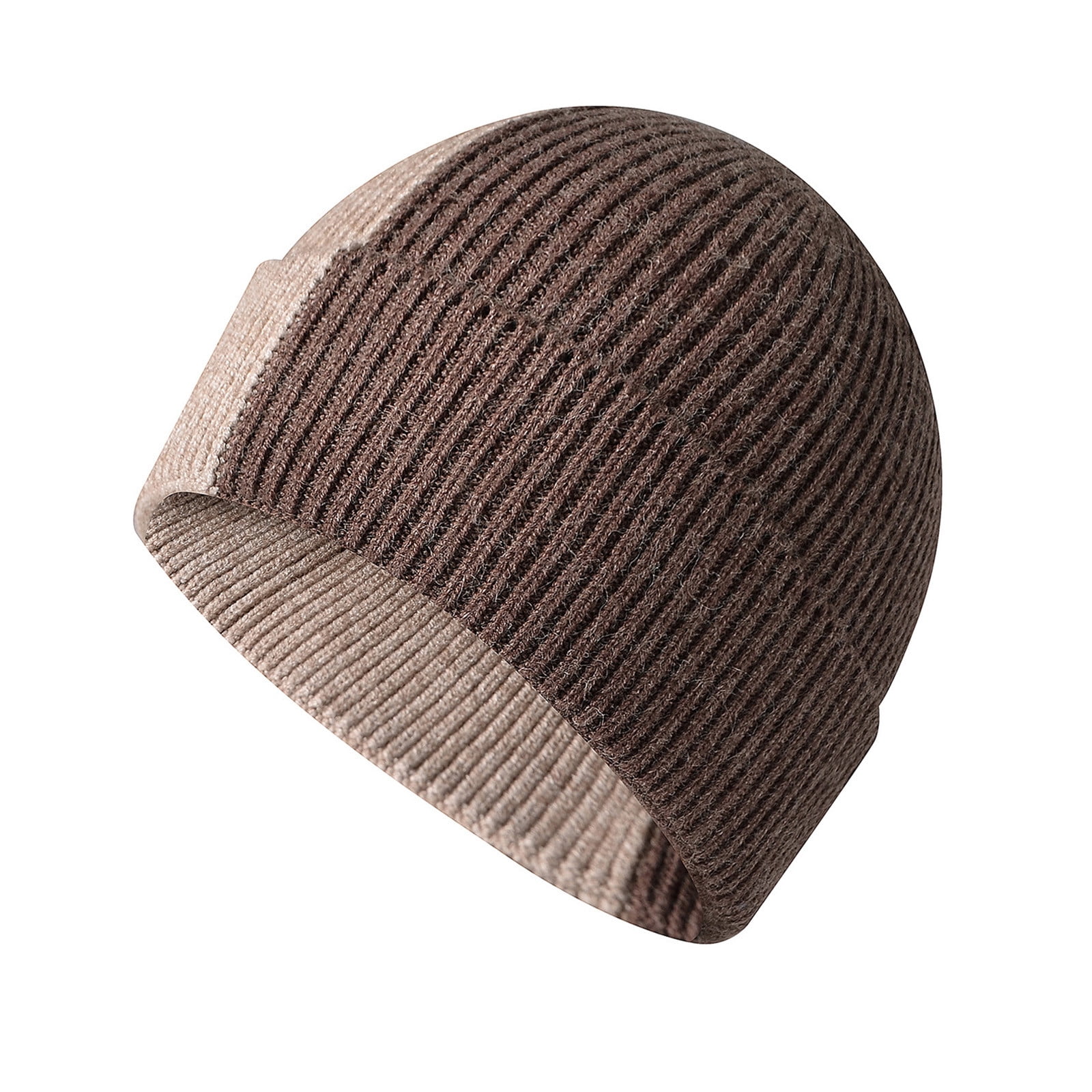 Beanie Hats for Women Men Winter Hat Wool Blend Knit Cuffed Cap Color
