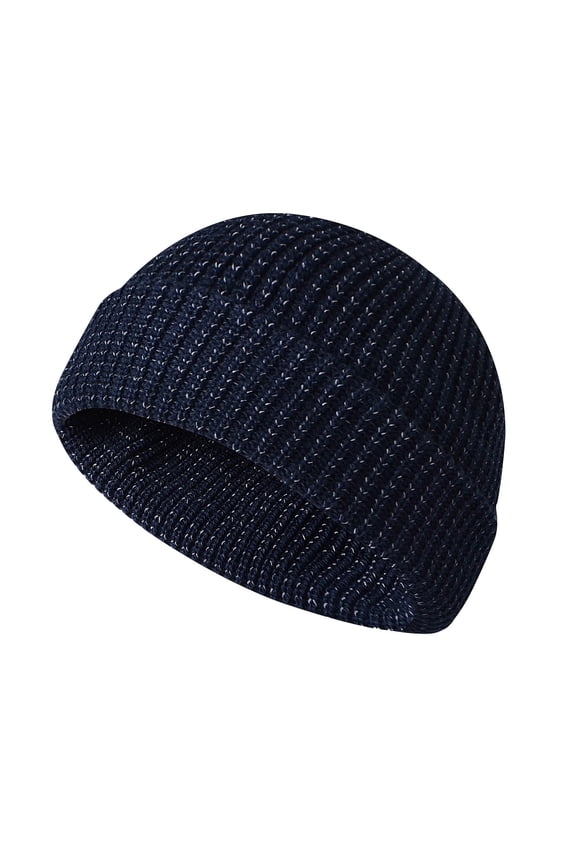 Beanie Hats for Women Night Reflective Skin Sports Running Personality Casual Knitted Skull Cap for Men