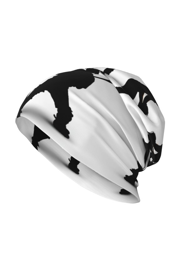 Beanie Hip-Hop Running Beanie Hat Adult Baseball Players Pattern Skull Cap For Men Women