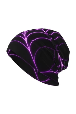 Beanie Hip-Hop Running Beanie Hat Adult Halloween Spider Web Skull Cap For Men Women