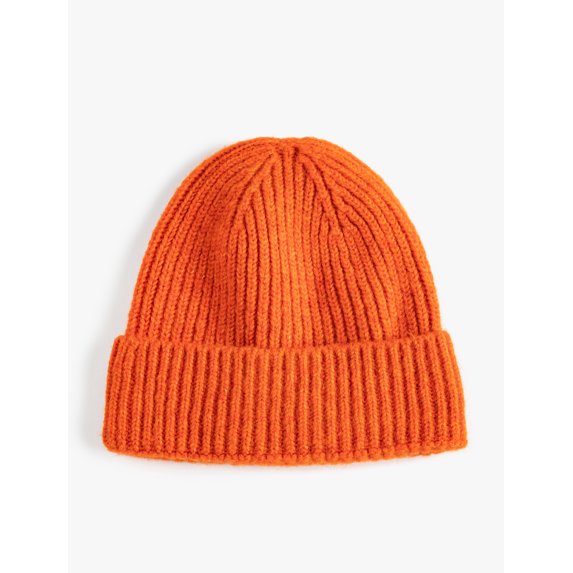 Rib-Knit Beanie